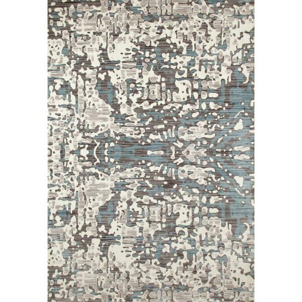 Art Carpet 9 X 12 Ft. Titanium Collection Topography Woven Area Rug, Linen 841864116440